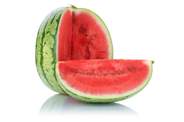 Wassermelone geschnitten Fr&uuml;chte Frucht Obst Sommer biologisch
