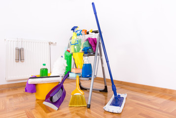 House cleaning concept
