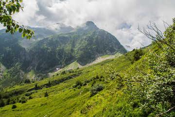 Obraz premium Massif de Belledonne - Le Chapotet.