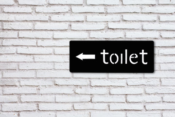 Obraz premium toilet sign