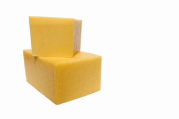 Piece Of Cheese Isolated