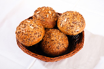 buns with seeds
