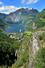 Fototapeta na wymiar Geirangerfjord | Norwegen