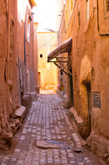 Narrow street of Ouarzazate - Morocco