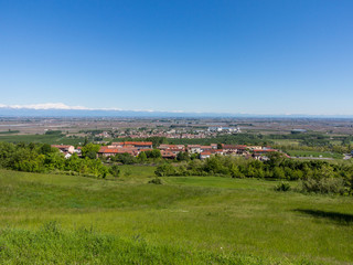 Fototapeta na wymiar Pianure del Monferrato