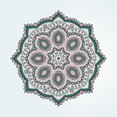 Buddhism cute pink soft pattern lotus