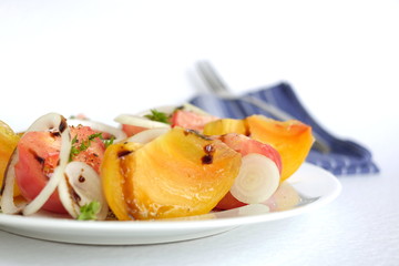 Tomatensalat aus Fleischtomaten