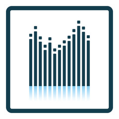 Graphic equalizer icon