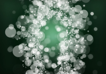 abstract green bokeh background