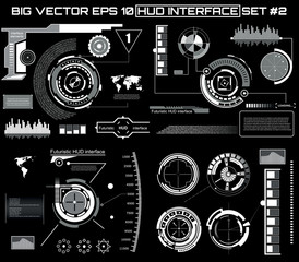 Abstract future, concept vector futuristic blue virtual graphic touch user interface HUD. For web, site, mobile applications isolated on black background, techno, online design, business, gui, ui.