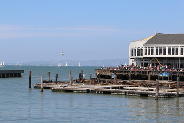 Fisherman's Wharf is a neighborhood and popular tourist attraction in San Francisco, California.