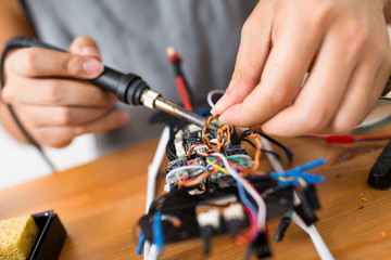Flying Drone building at home
