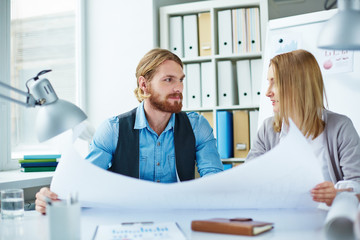 Obraz premium Working in team