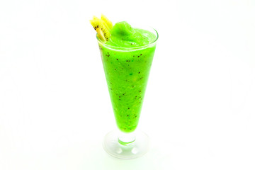 Smoothies of kiwi