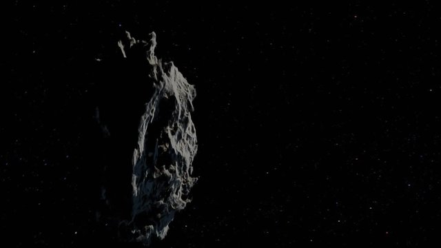 Huge asteroid heading to Earth. 