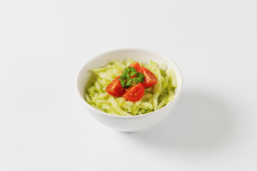 Vinegar cucumber salad