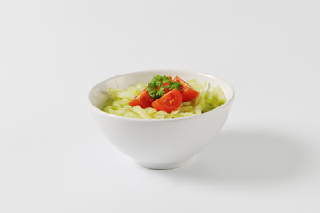 Vinegar cucumber salad