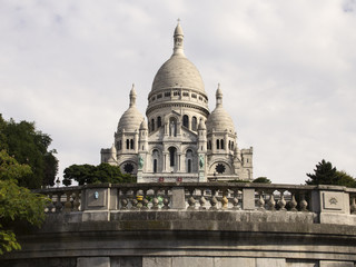 Fototapeta premium Bazylika Sacre-Coeur. Paryż. Francja.