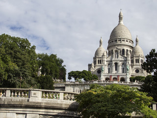 Fototapeta premium Bazylika Sacre-Coeur. Paryż. Francja.