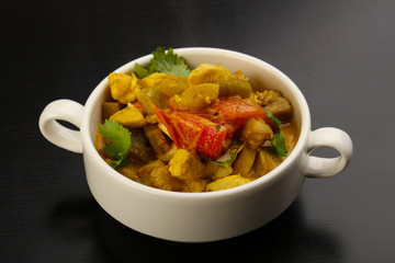 Curry chicken