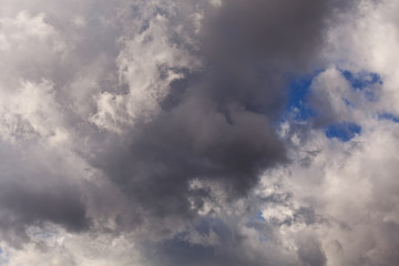 clouds before the storm