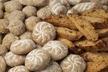 Moroccan festive homemade cookies