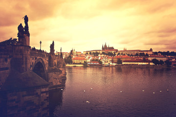 Monuments of Prague.