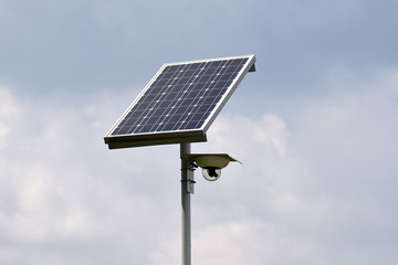 Solar Powered  Surveillance Camera