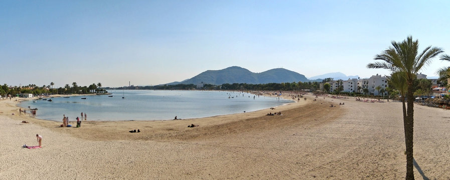 Alcudia Beach Panorama, Majorca