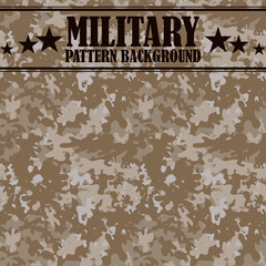 Camouflage seamless pattern. Four colors. Military print.
