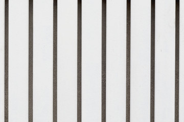Close up of a grey metal sheet