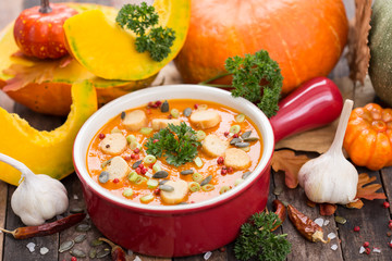 Pumpkin soup 