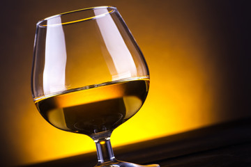 Glass of brandy