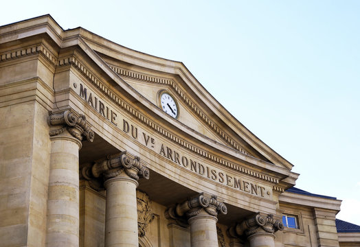 City hall of the 5th arrondissement of Paris