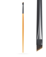 Realistic Make up eyebrow Brush. Vector illustration