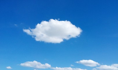 Thailand : Sun on cloudy sky