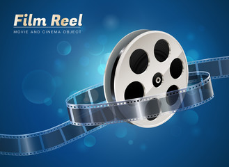 film reel movie cinema object