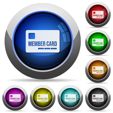Member card button set