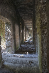 Obraz premium Ruins the state of abandonment