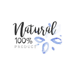 Percent Natural Beauty Promo Sign
