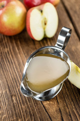 Portion of Applesauce (selective focus)