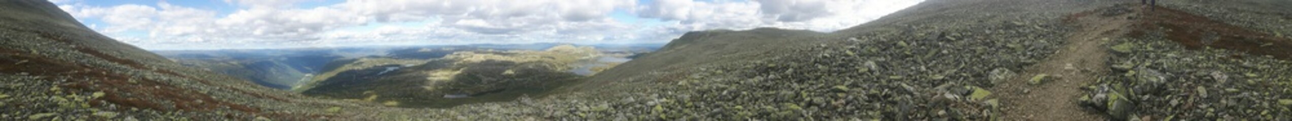 Gaustatoppen Panorama Norwegen