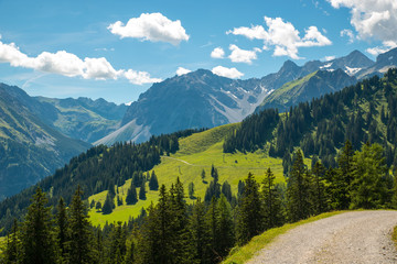 Brandnertal, small beautiful valley in Vorarlberg, Austria © pic3d