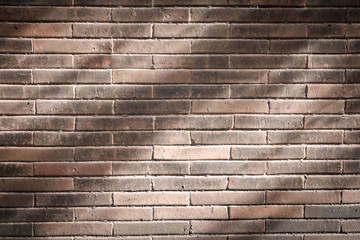 Brick wall texture pattern or brick wall background for interior or exterior design with copy space for text or image.