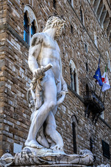 Fountain of Neptune (1565). Piazza della Signoria, Florence.