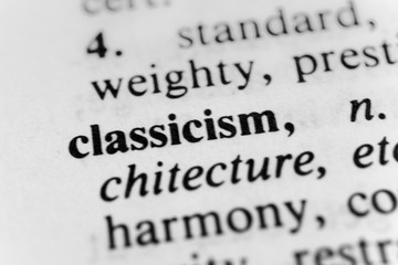 Obraz premium Classicism