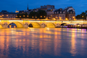 Fototapeta na wymiar The Pont Neuf (New Bridge) in Paris