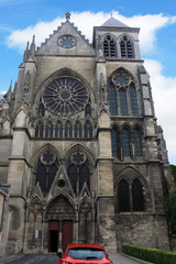 Fototapeta na wymiar Chalons Cathedral, France