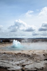 Geysir Strokkur  Island