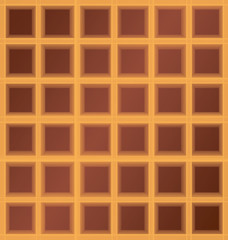 square waffle cell background
